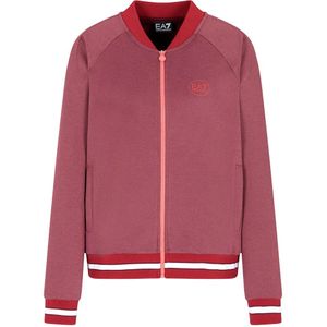 EA7voor vrouwen. 7W000570_AF16253 Tennis Club sweatshirt bordeaux (XXS), Casual, Sportief, Viscose