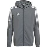 Adidas - Tiro 21 - Windbreaker Jas - Junioren - AEROREADY - Zwart