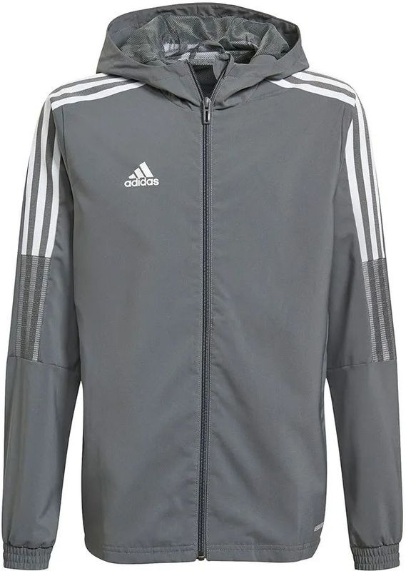 Adidas - Tiro 21 - Windbreaker Jas - Junioren - AEROREADY - Zwart