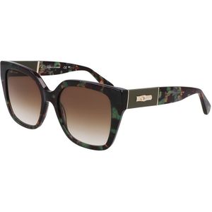 Longchamp 754sl Sunglasses Goud Dark Green 9/CAT2 Man