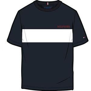 Tommy Hilfiger Colorblock Embroidery Regular T-shirt Met Korte Mouwen Blauw 10 Years Jongens
