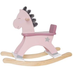 Jabadabado Rocking Horse Pink Roze