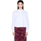 Armani Exchange - XW000668AF15983U0002 - Shirt - Wit - Lange Mouwen - Casual