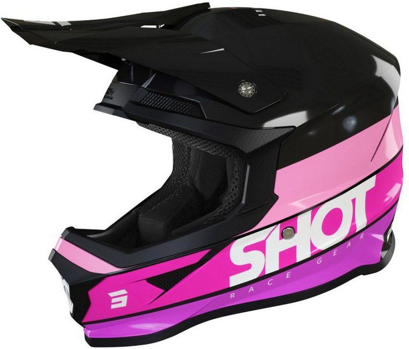 Shot - Furious Story - Offroadhelm - Synthetisch - Zwart