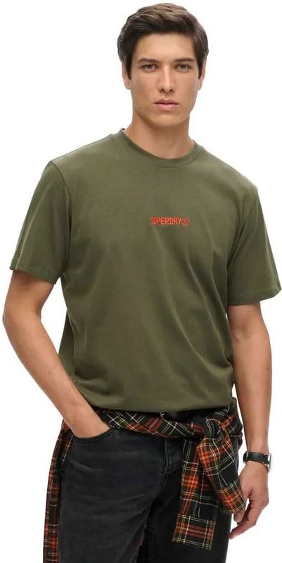 Superdry - Micro Logo Graphic - T-shirt - Korte Mouwen