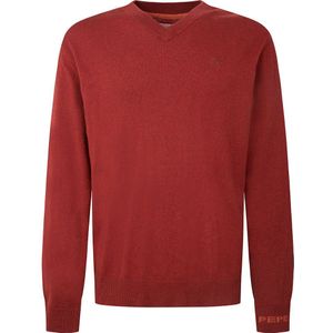 Pepe Jeans Andre V Neck Sweater Rood M Man