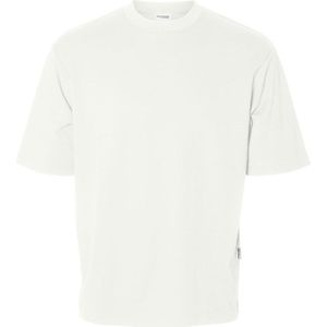 Selected Oscar Relax Fit Short Sleeve T-shirt Wit S Man