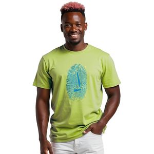 Kruskis Sailor Fingerprint T-shirt Met Korte Mouwen