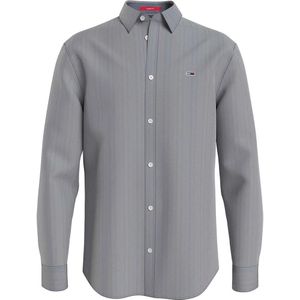Tommy Jeans Classic Oxford Overhemd Met Lange Mouwen