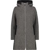 CMP - Vrouwen Fleece Hoodie Jas - Wooltech - Met Vaste Capuchon