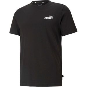 Puma Essential Small Logo Short Sleeve T-shirt Zwart M Man