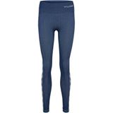 Hummel - Hmlmt Blaze Seamless Mw Tights - Insignia Blue - Sportbroeken