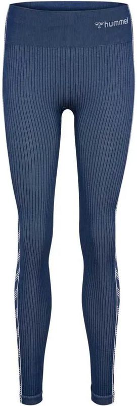Hummel - Hmlmt Blaze Seamless Mw Tights - Insignia Blue - Sportbroeken