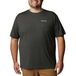 Columbia Tech Trail Graphic Short Sleeve T-shirt Grijs XL Man