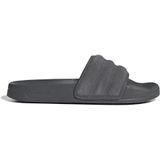 Adidas Adilette - Badslippers - Zwart - Leren Bovenwerk - Cloudfoam Tussenzool