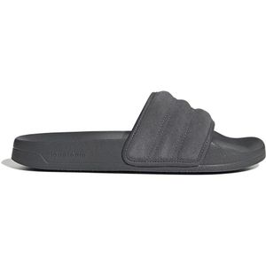 Adidas Adilette - Badslippers - Zwart - Leren Bovenwerk - Cloudfoam Tussenzool