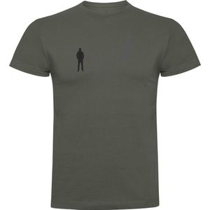 Kruskis Shadow Run Short Sleeve T-shirt Grijs S Man