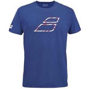 Babolat Exercise Big Flag T-shirt Met Korte Mouwen