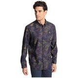 Victorio & Lucchino - Overhemd - Marineblauw - 640037018 - Lange Mouwen - Casual