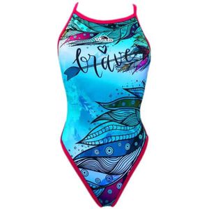 Turbo - Revolution - Zwemkleding - Blauw - Voor Dames