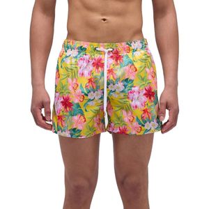 Sundek Elastic Waist And Bora Bora Print Zwembroek