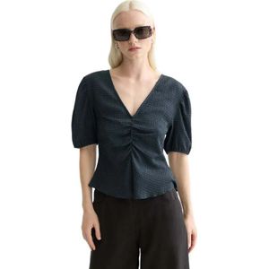 Scotch & Soda U9a01100t Blouse Met Korte Mouwen