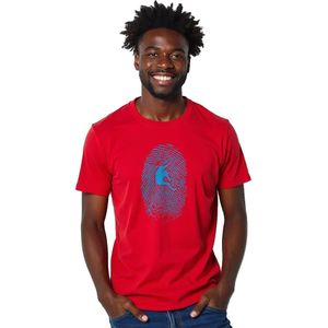 Kruskis Climber Fingerprint T-shirt Met Korte Mouwen