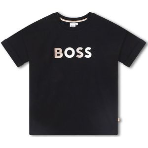 Boss J15489 Short Sleeve T-shirt Zwart 12 Years