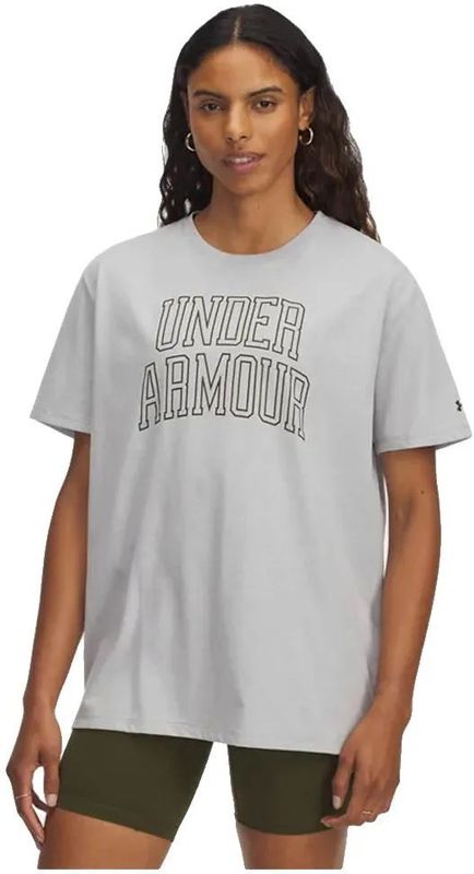 Under Armour - Rival Oversized Campus - T-shirt - Korte Mouwen