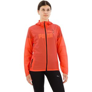 Puma Seasons Ultra Lightweight Trail Full Zip Sweatshirt Oranje M Vrouw