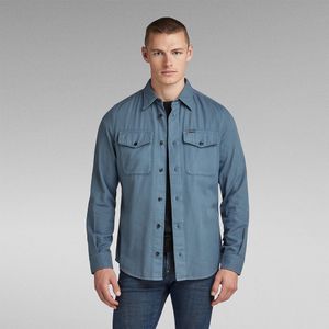 G-star Marine Slim Fit Overhemd Met Lange Mouwen