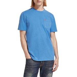 Scotch & Soda 174569 Short Sleeve T-shirt Blauw 2XL Man