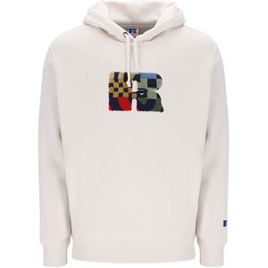 Russell Athletic E36142 Hoodie Wit L Man
