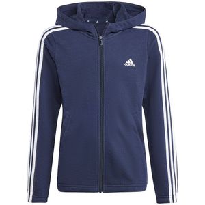 Adidas 3s Full Zip Sweatshirt Blauw 13-14 Years