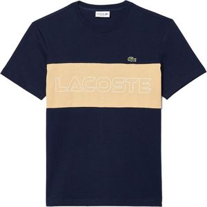 Lacoste Th1712 Short Sleeve T-shirt Blauw 5 Man