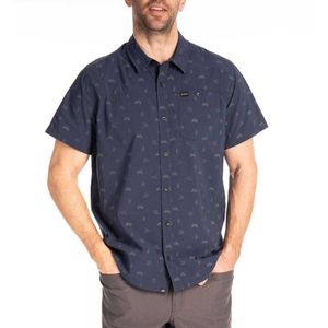 Klim Rambler Stretch Short Sleeve Shirt Blauw XL Man
