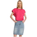 Lois - Basic Spijkerstof Rok - Blauw - Casual - Katoen - Denim