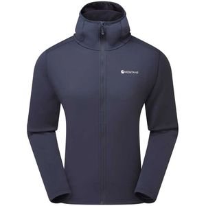 Montane - Fury Lite - Fleece Met Kap - Blauw - Technische Fleece Hoodie