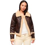 Superdry Faux Shearling Crop Jas