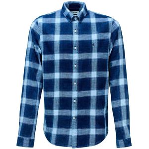 Salsa Jeans 21009466 Slim Fit Overhemd Met Lange Mouwen