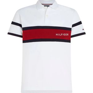 Tommy Hilfiger Colourblock Placement Reg Korte Mouw Poloshirt