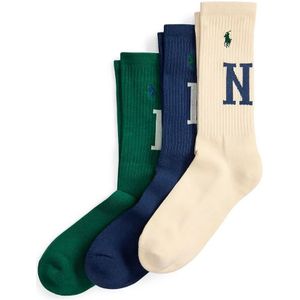 Ralph Lauren Accesorios Ny Crewsokken 3 Paren