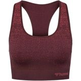 Hummel - Hmlmt Fade Seamless - Sport Top - Bitter Chocolate