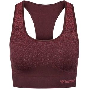 Hummel Mt Fade Top Seamless Rood XS Vrouw