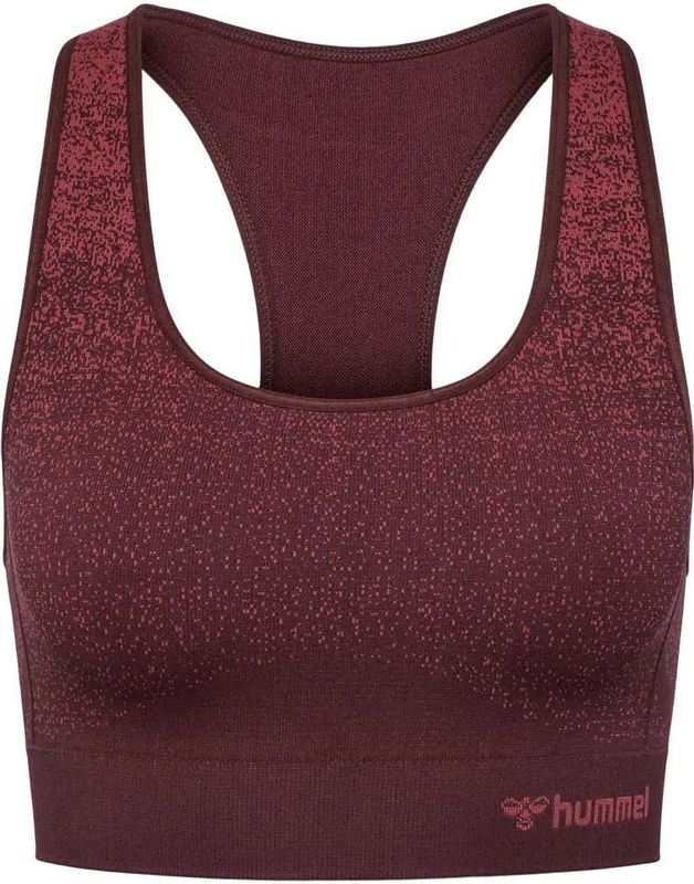 Hummel - Hmlmt Fade Seamless - Sport Top - Bitter Chocolate