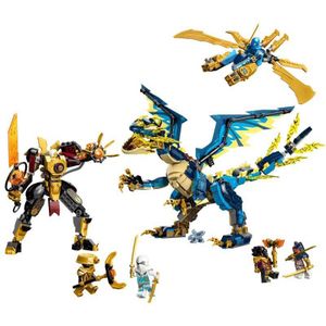 LEGO NINJAGO Elementdraak vs. de Mecha van de Keizerin Set - 71796