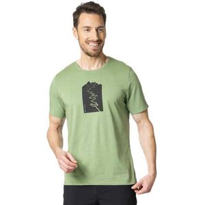 Odlo Crew Nikko Trailhead Short Sleeve T-shirt Groen S Man