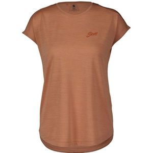 Scott Defined Short Sleeve T-shirt Beige XL Vrouw