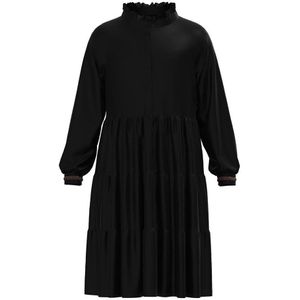 Name It Nagira Long Sleeve Dress Zwart 7 Years