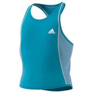 Adidas Badminton Pop Up Sleeveless T-shirt Wit,Blauw 11-12 Years Jongen
